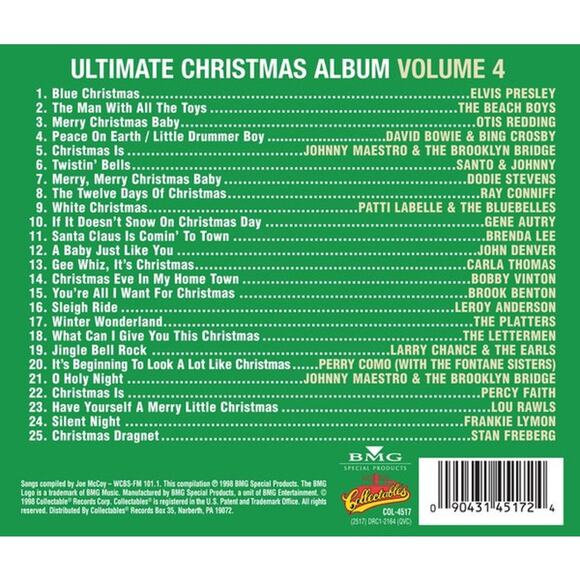 Ultimate Christmas Album Vol 3 & 4 CD Set 50 Classic Holiday Music Songs Sealed - Picture 8 of 9